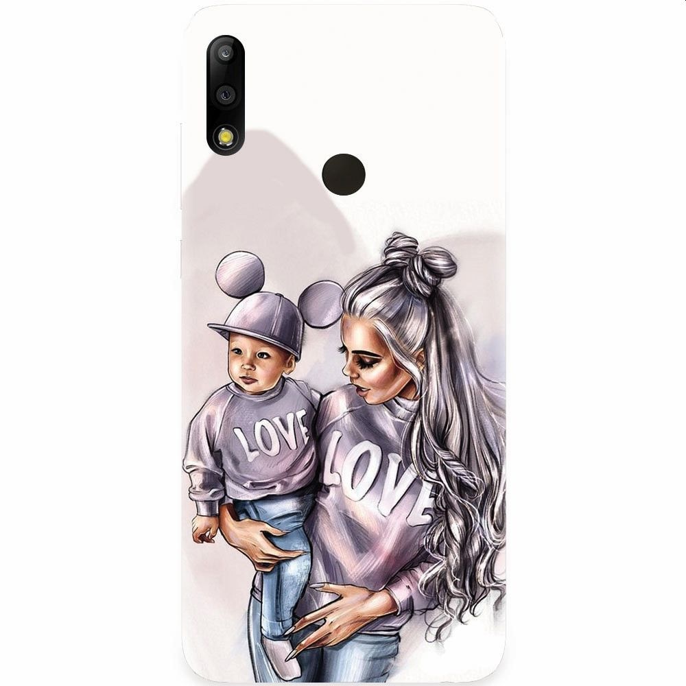 Husa silicon pentru Asus Zenfone Max Pro M2, Mommy Love
