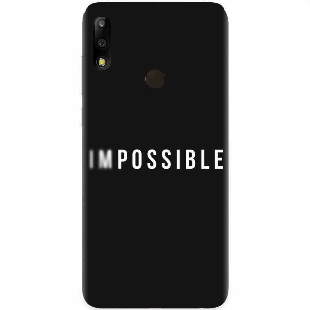 Husa silicon pentru Asus Zenfone Max Pro M2, Impossible