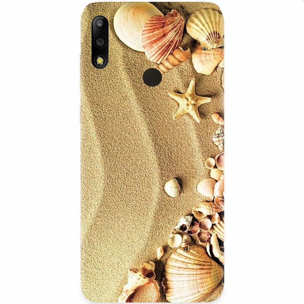 Husa silicon pentru Asus Zenfone Max Pro M2, Beach Sand Gold