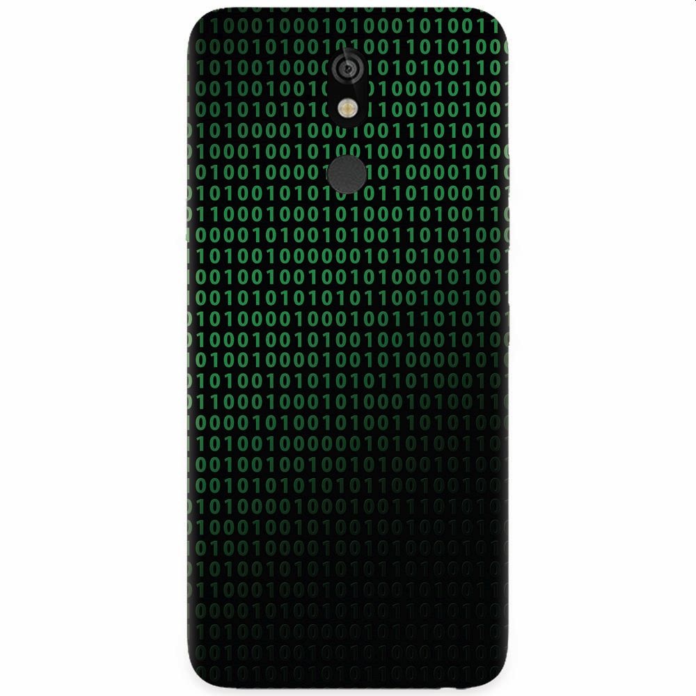 Husa silicon pentru LG K40, Binary Code