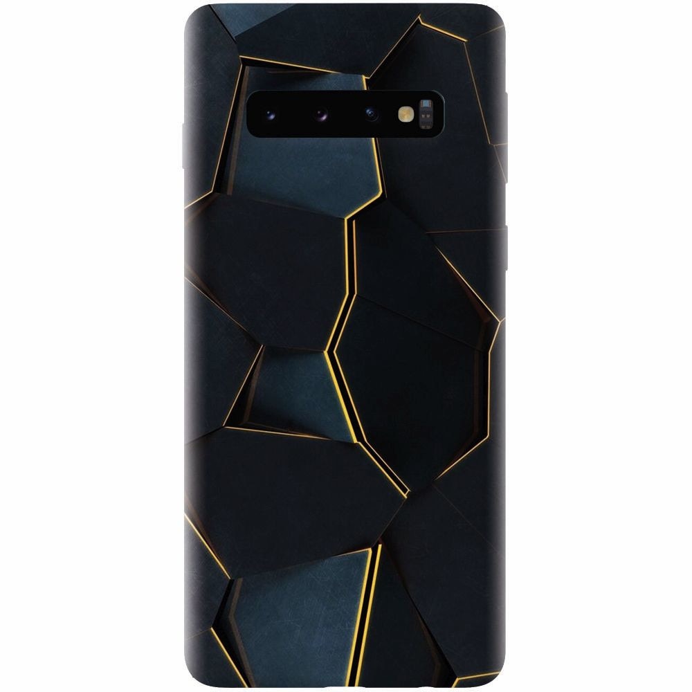 Husa silicon pentru Samsung Galaxy S10, Abstract Draw