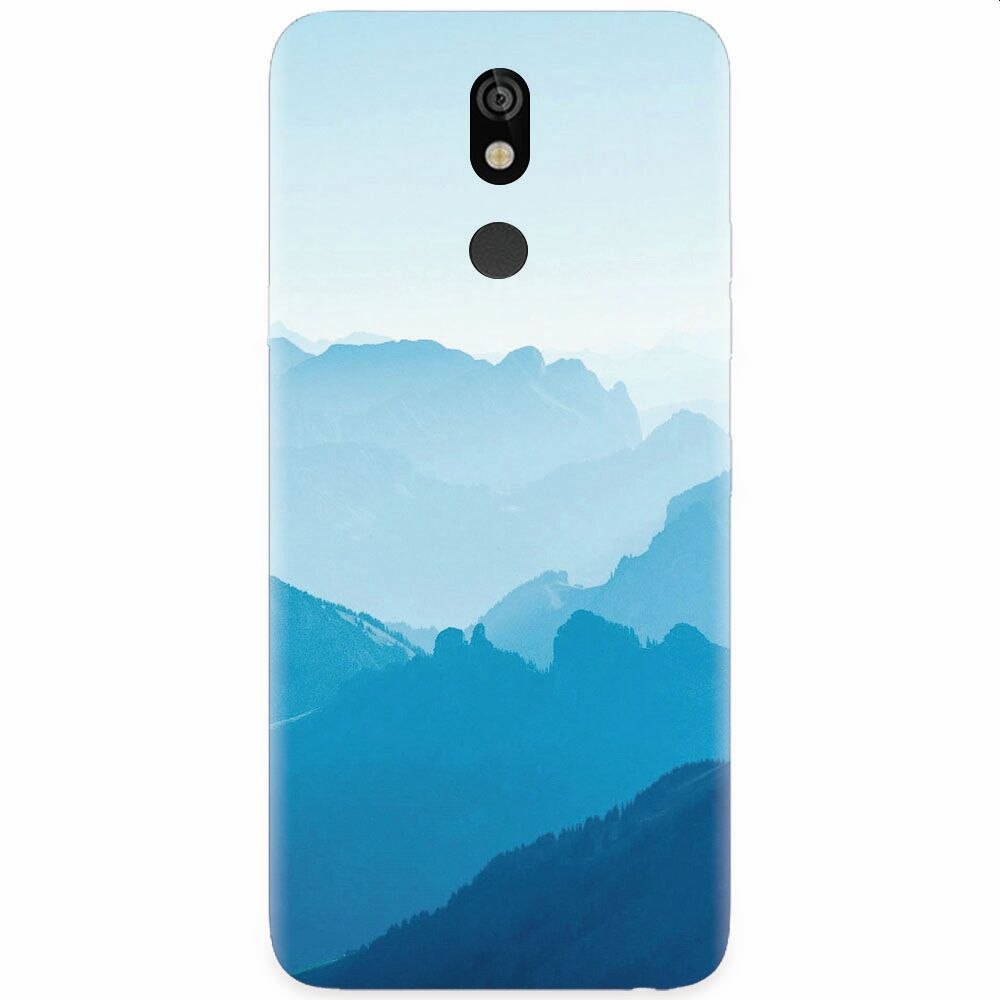 Husa silicon pentru LG K40, Blue Mountain Crests