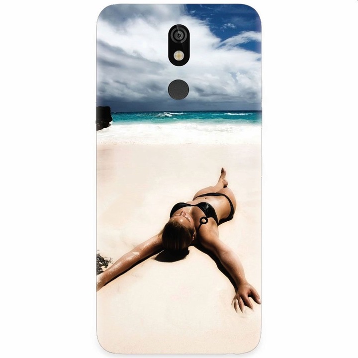 Силиконов кейс за LG K40, Beach Lounging