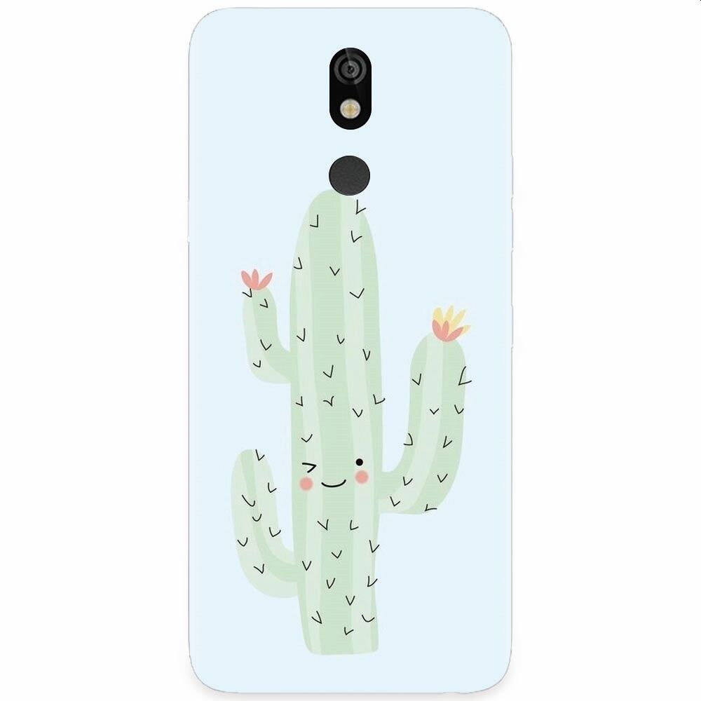 Husa silicon pentru LG K40, Cactus