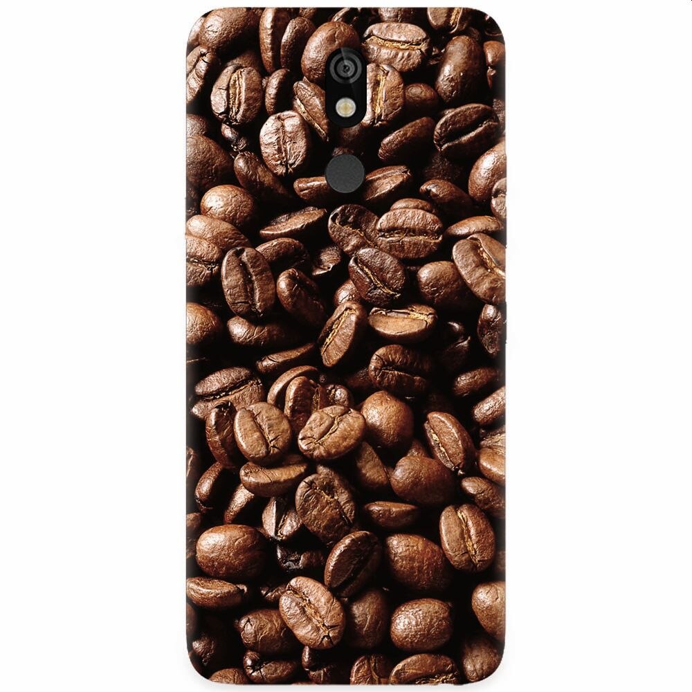 Husa silicon pentru LG K40, Coffee Beans