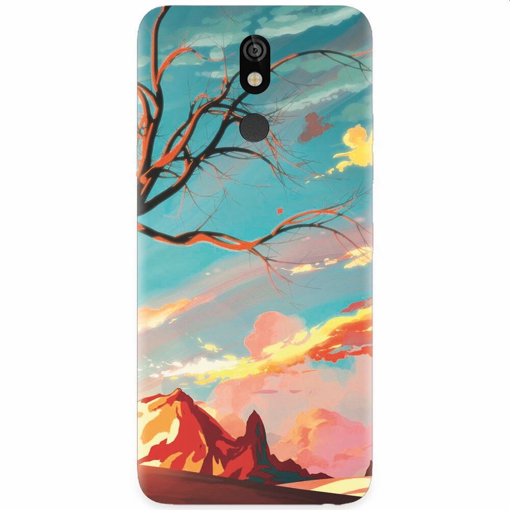 Husa silicon pentru LG K40, Artistic Landscape