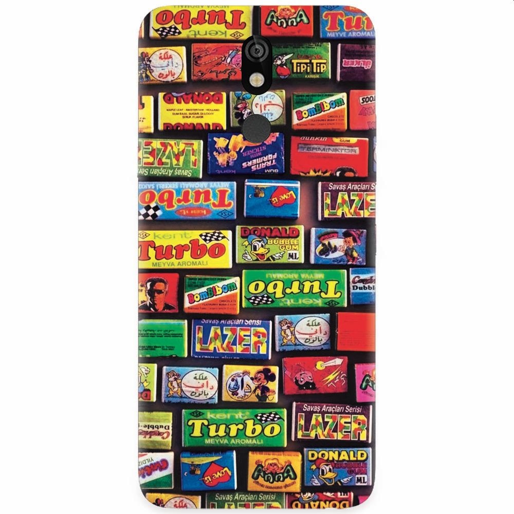 Husa silicon pentru LG K40, Chewing Gum Turbo