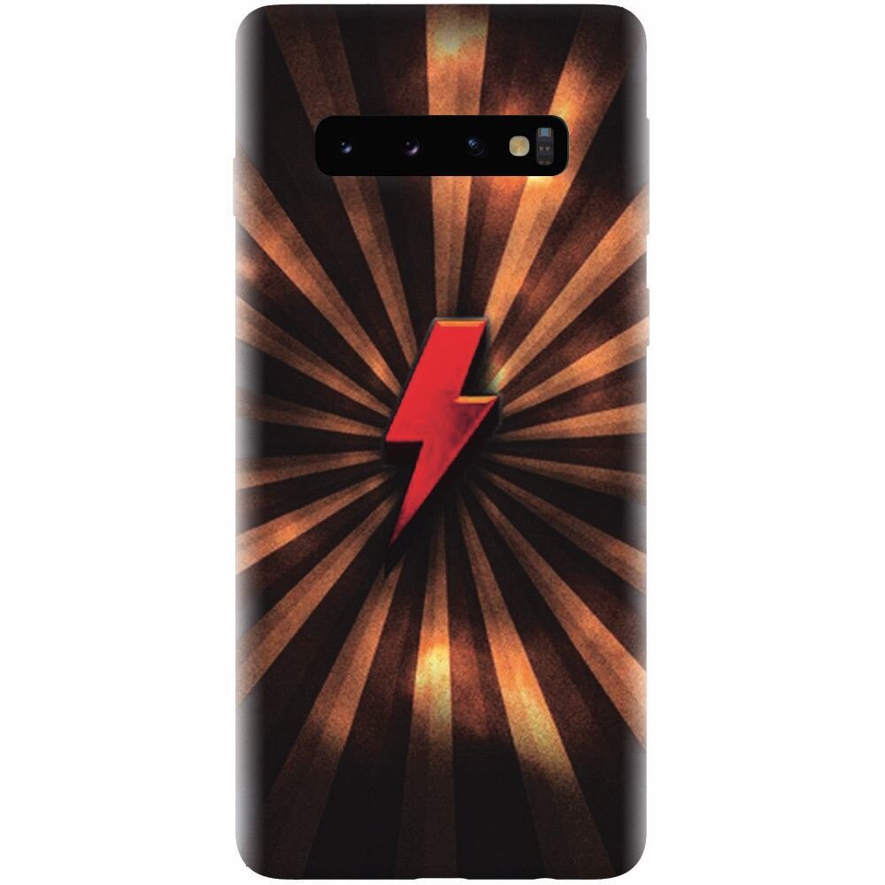 Husa silicon pentru Samsung Galaxy S10, Abstract Supers