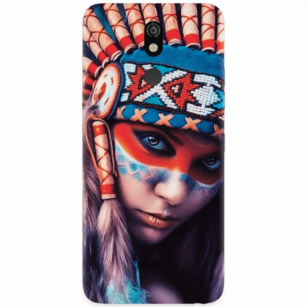 Husa silicon pentru LG K40, Attractive Girl Model