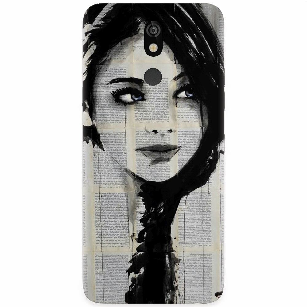 Husa silicon pentru LG K40, Blue Eyes