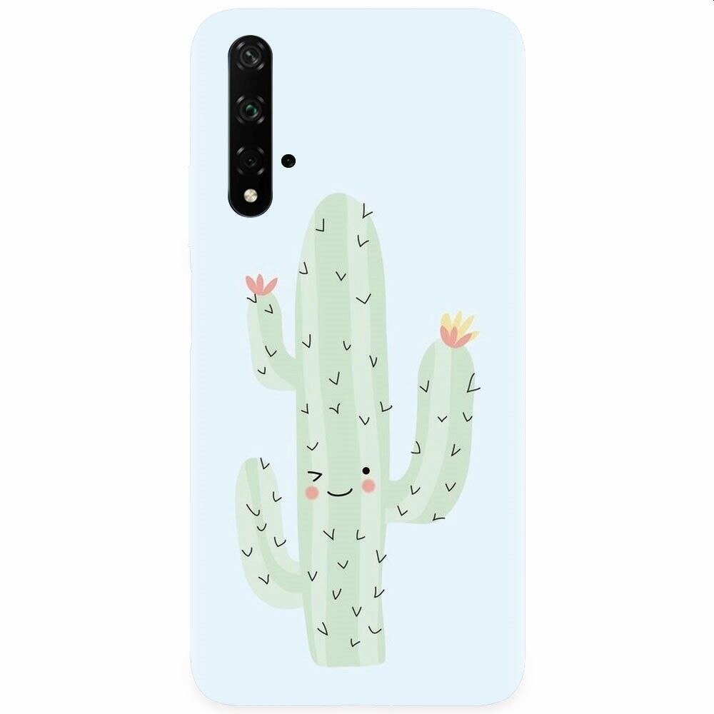 Husa silicon pentru Honor 20, Cactus