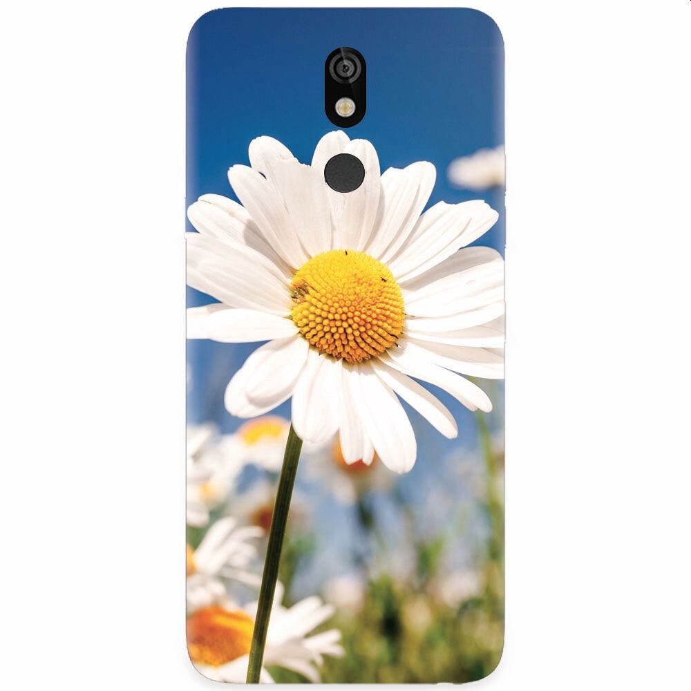 Husa silicon pentru LG K40, Daisies Field Flowers