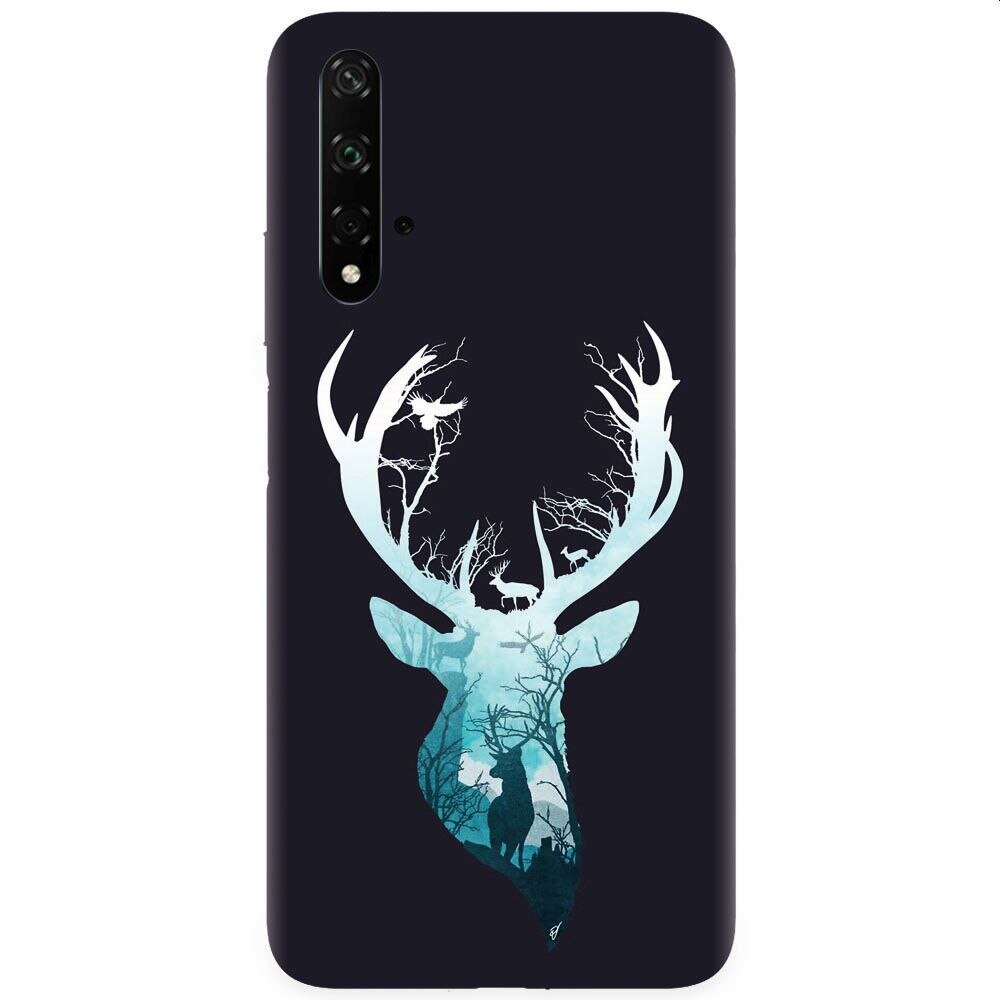 Husa silicon pentru Honor 20, Cerb