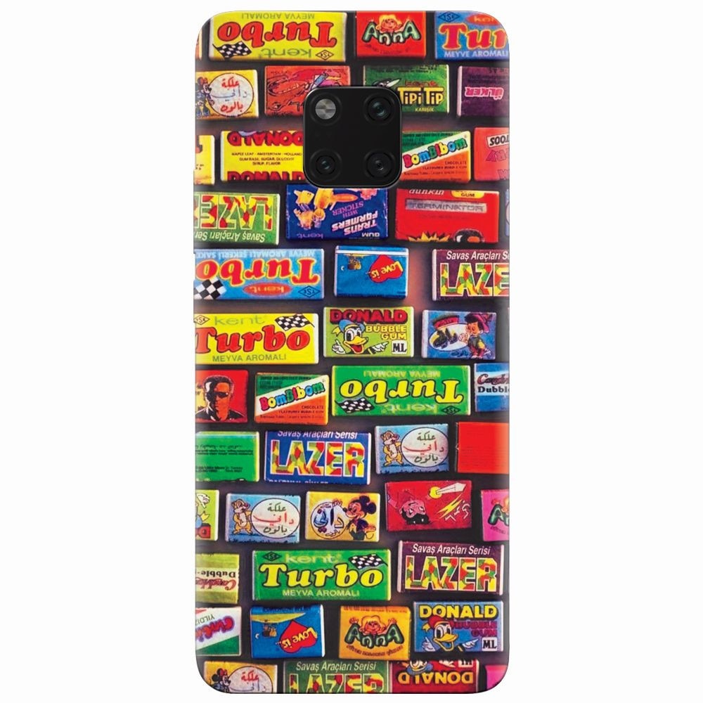 Husa silicon pentru Huawei Mate 20 Pro, Chewing Gum Turbo