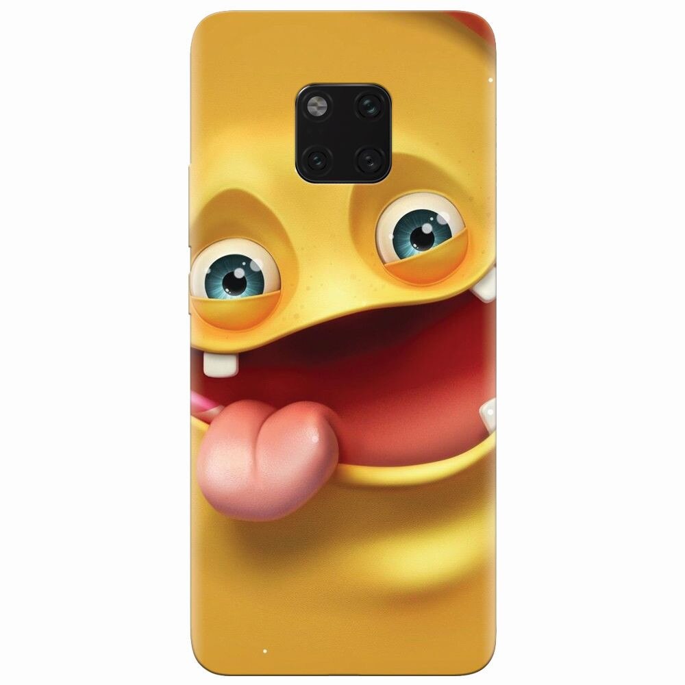 Husa silicon pentru Huawei Mate 20 Pro, Cute Monster
