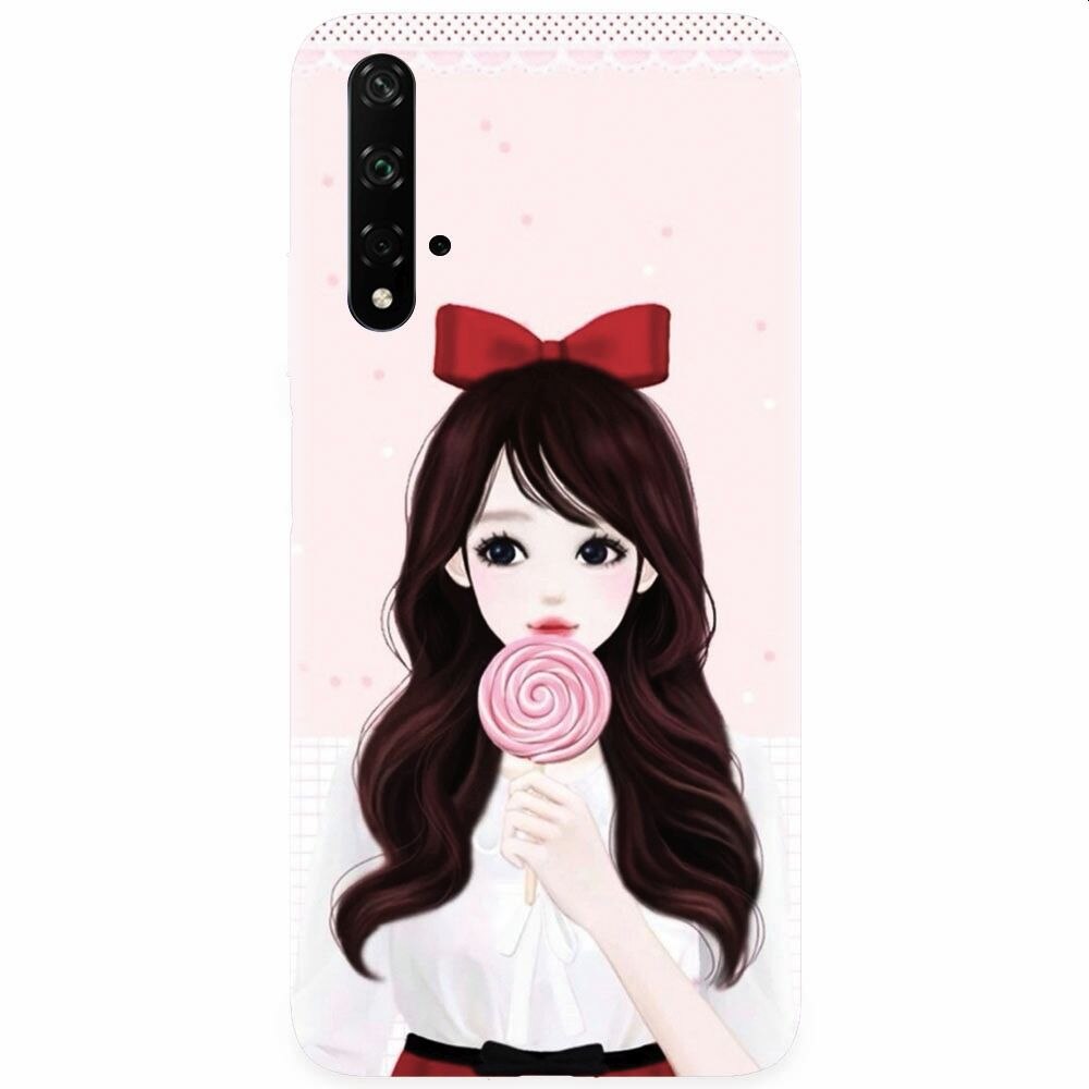Husa silicon pentru Honor 20, Girly 001