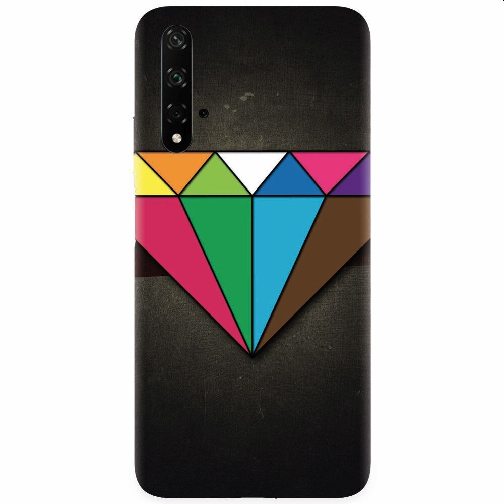 Husa silicon pentru Honor 20, Colorful Diamond