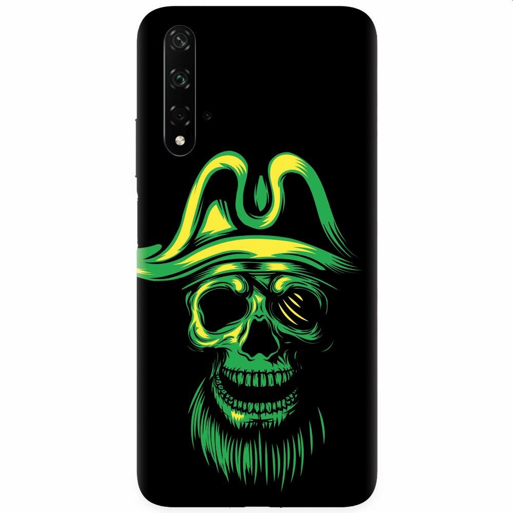 Husa silicon pentru Honor 20, Pirate Skull