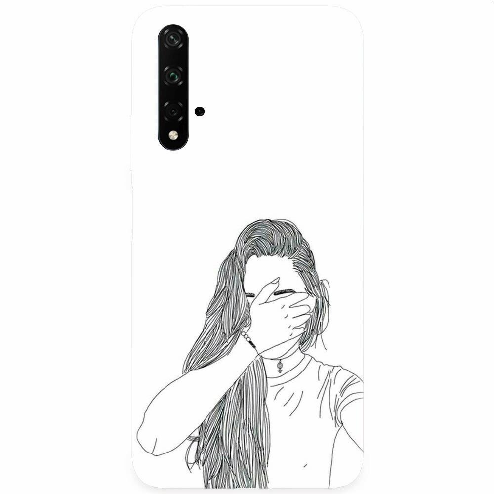 Husa silicon pentru Honor 20, Dont Look