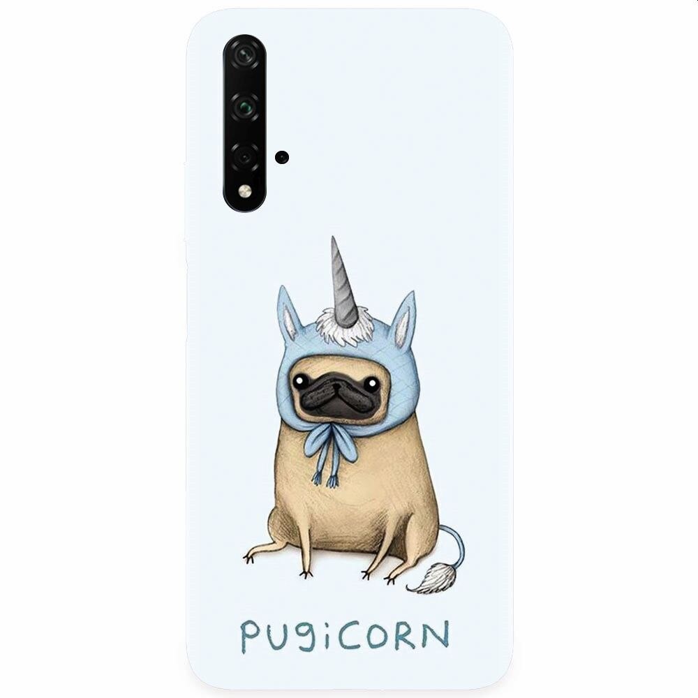 Husa silicon pentru Honor 20, Pugicorn