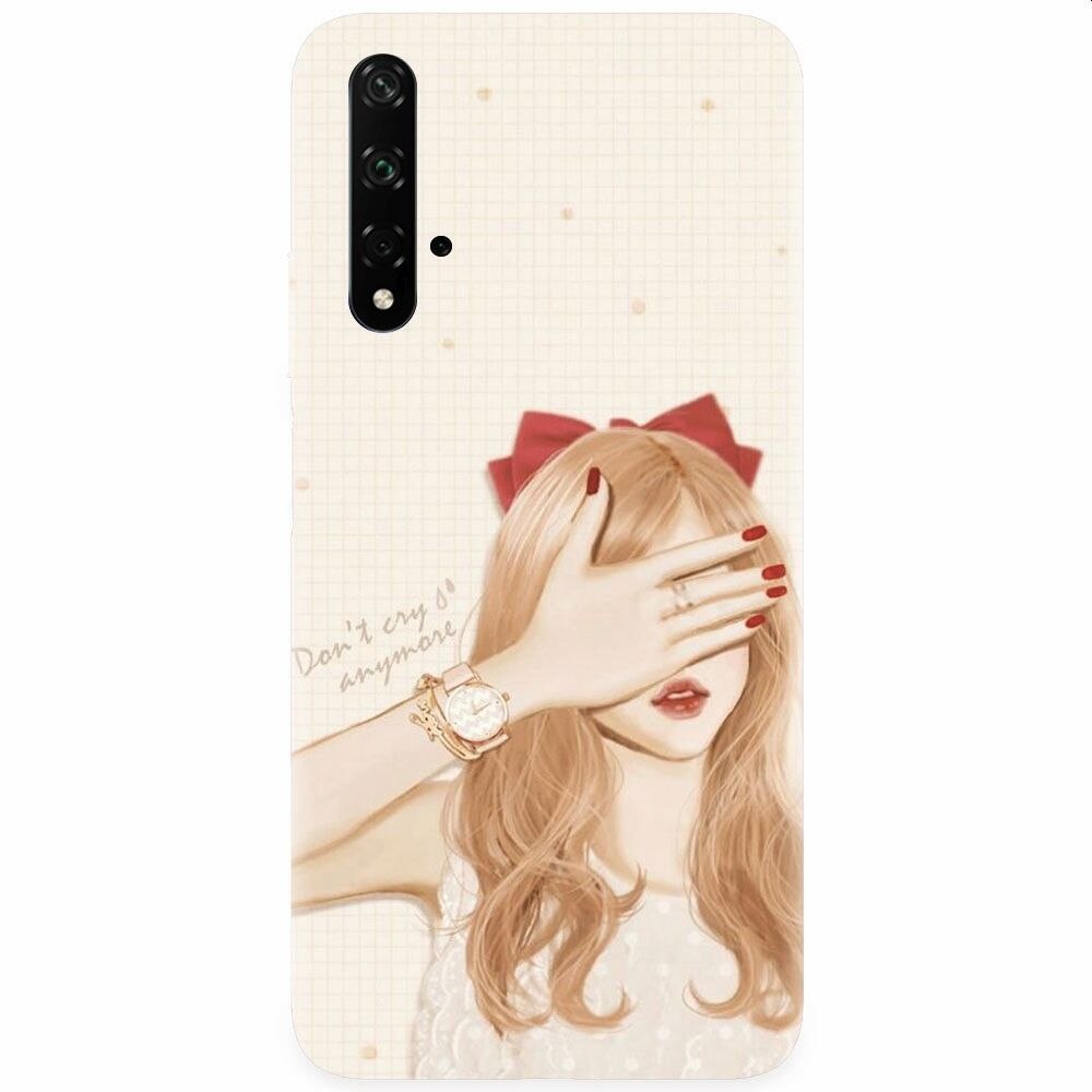 Husa silicon pentru Honor 20, Dont Cry Anymore