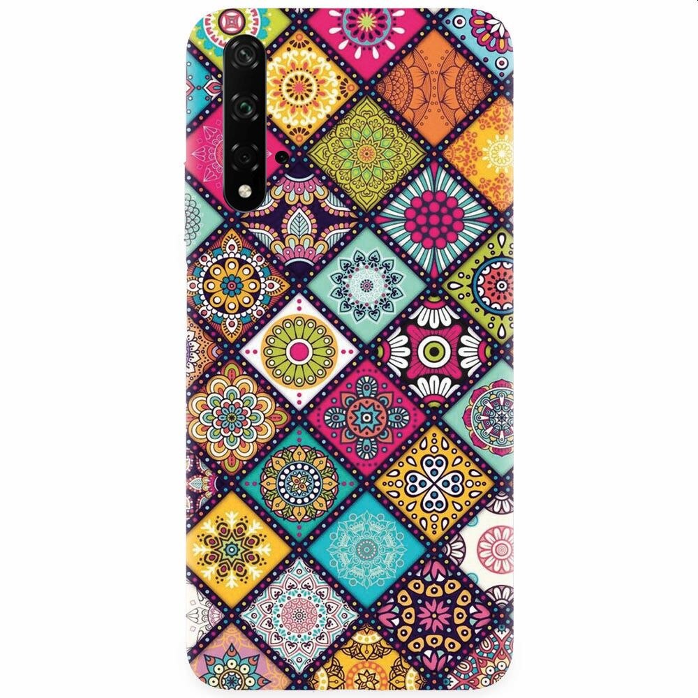 Husa silicon pentru Honor 20, Mandala Pattern