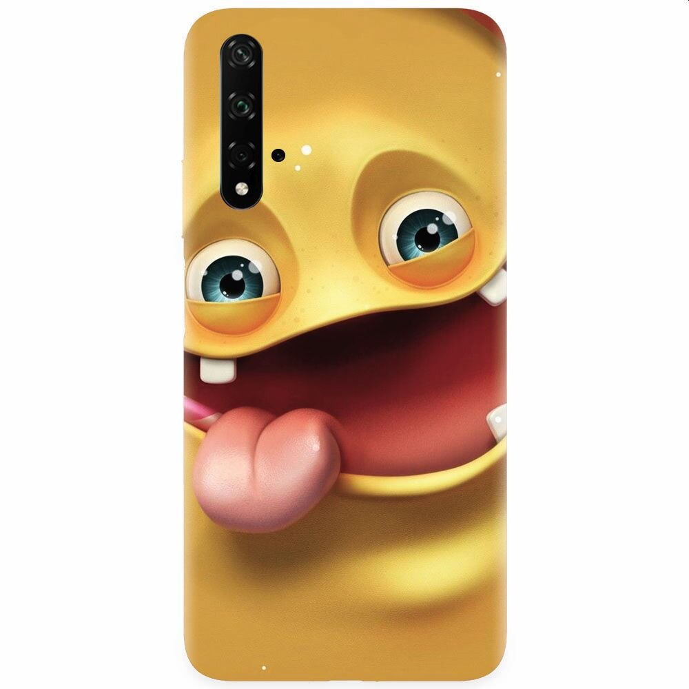 Husa silicon pentru Honor 20, Cute Monster