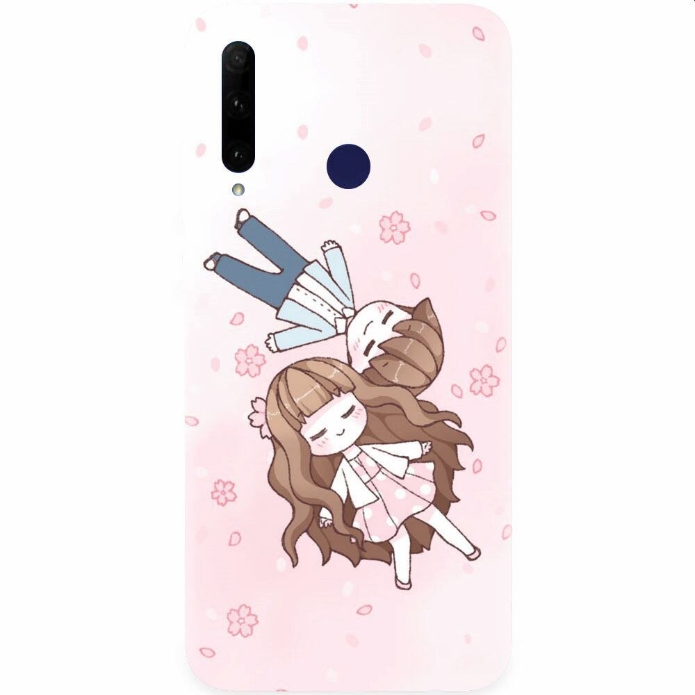 Husa silicon pentru Honor 20 Lite, Cute Couple