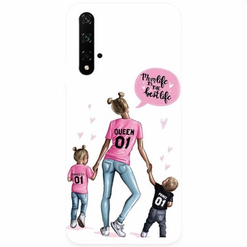 Husa silicon pentru Honor 20, Mom Life Husa silicon pentru Honor 20, Mom Life