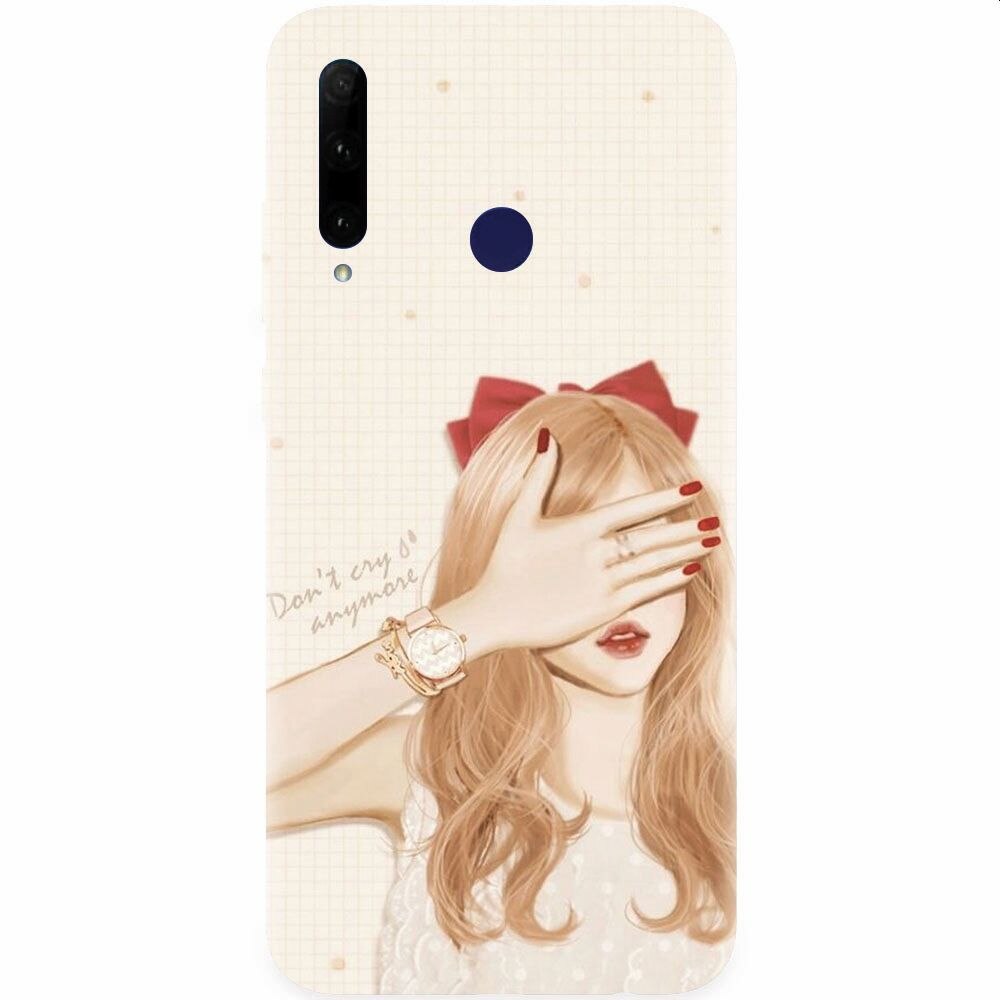 Husa silicon pentru Honor 20 Lite, Dont Cry Anymore