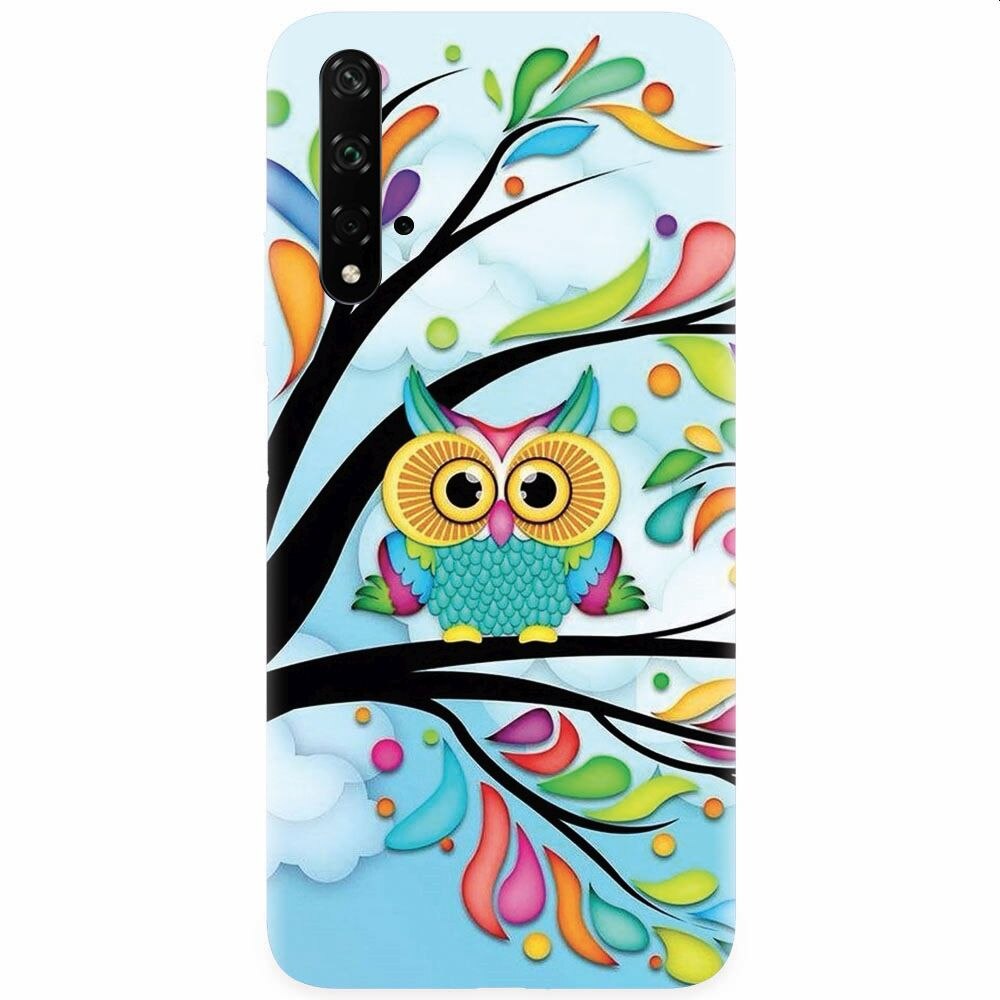 Husa silicon pentru Honor 20, Owl 101