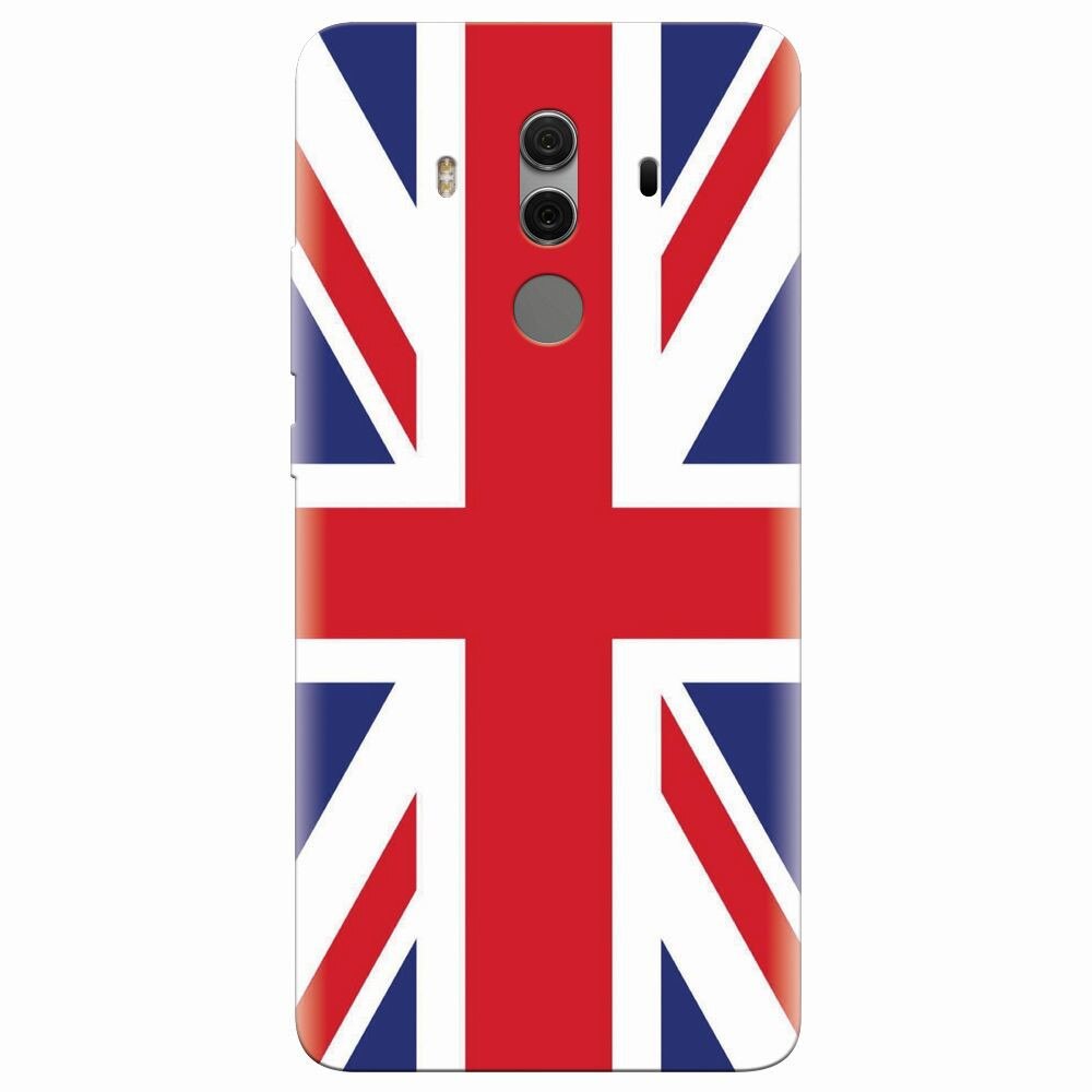 Husa silicon pentru Huawei Mate 10 Pro, UK Flag Illustration