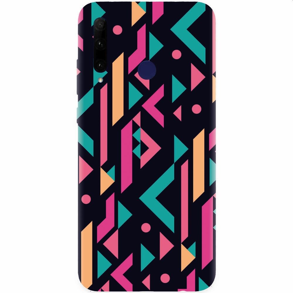 Husa silicon pentru Honor 20 Lite, Alien Geometrics