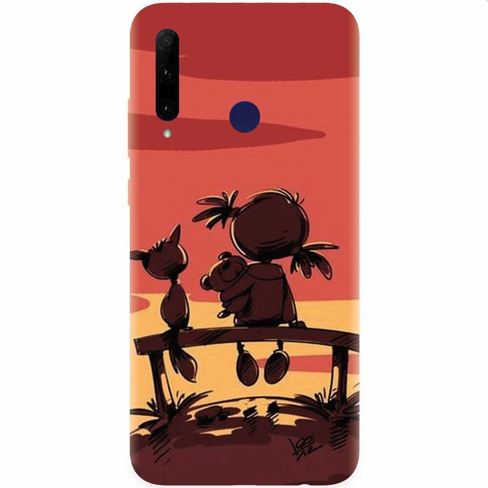 Husa silicon pentru Honor 20 Lite, Lovely Sunsets