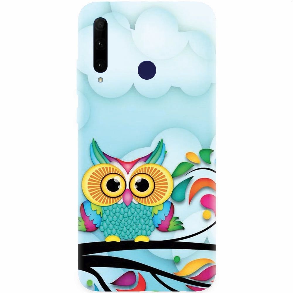 Husa silicon pentru Honor 20 Lite, Owl 102