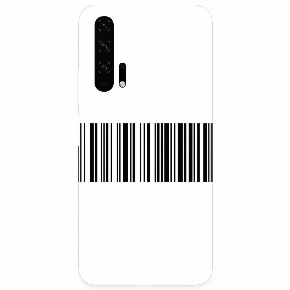 Husa silicon pentru Honor 20 Pro, Bar Code