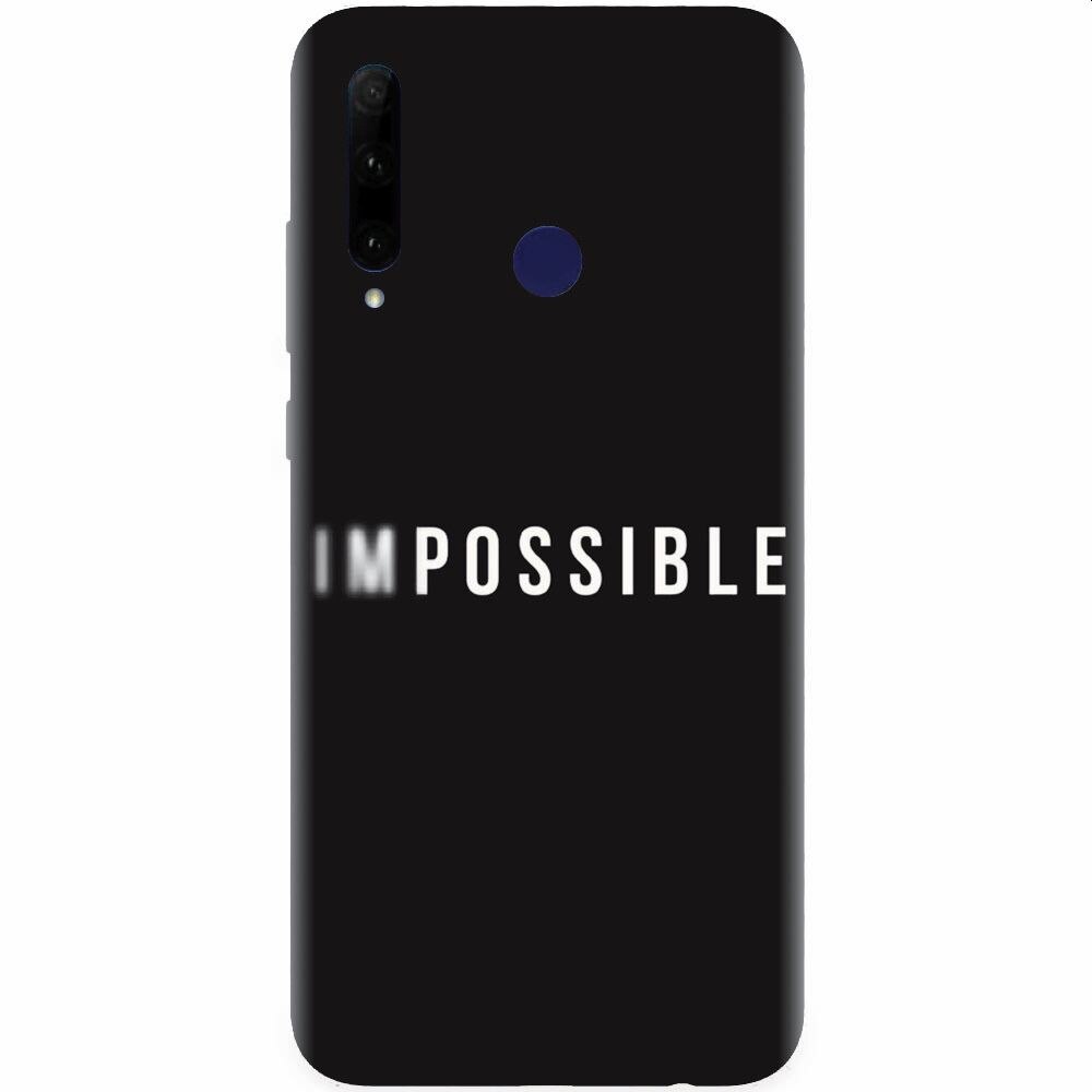 Husa silicon pentru Honor 20 Lite, Impossible