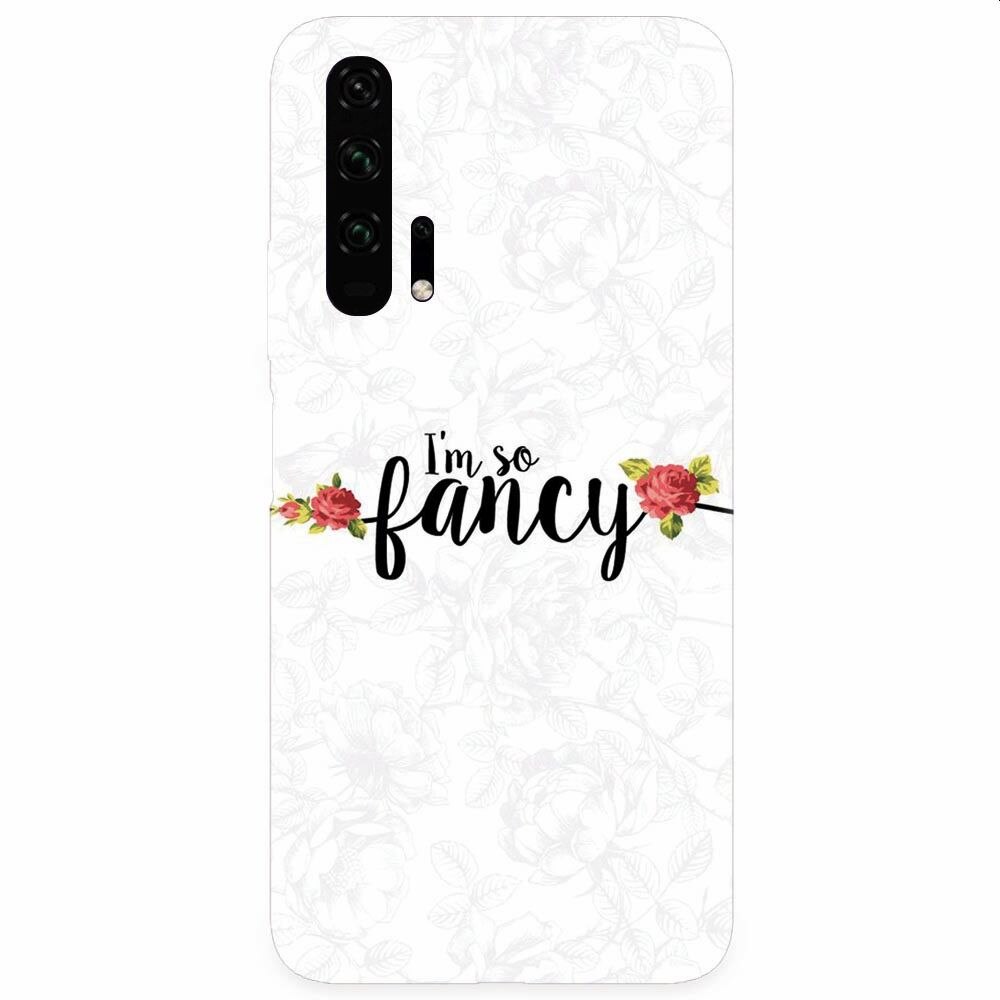 Husa silicon pentru Honor 20 Pro, Im So Fancy Floral
