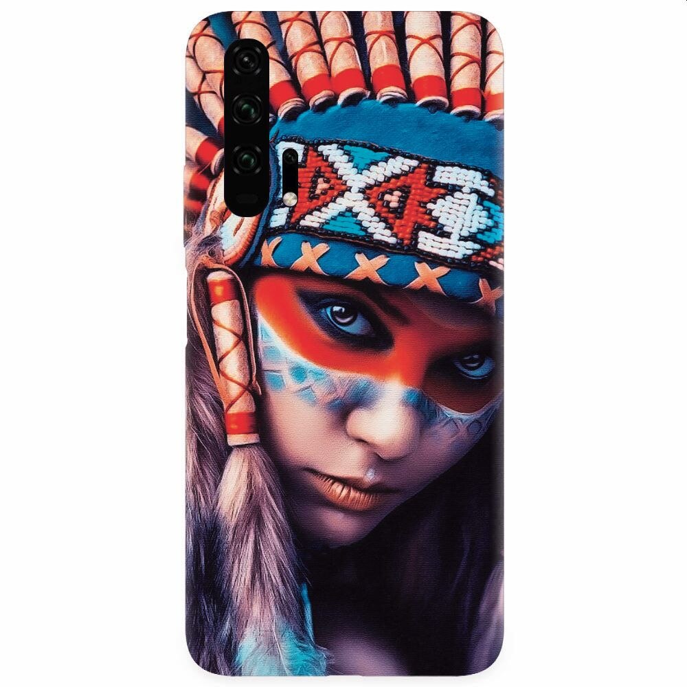 Husa silicon pentru Honor 20 Pro, Attractive Girl Model