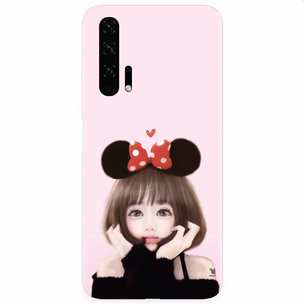 Husa silicon pentru Honor 20 Pro, Girly 002