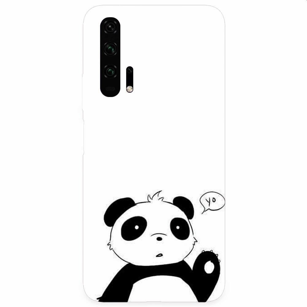 Husa silicon pentru Honor 20 Pro, Panda Cellphone