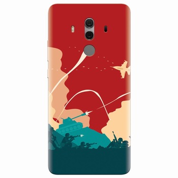 Husa silicon pentru Huawei Mate 10 Pro, War Husa silicon pentru Huawei Mate 10 Pro, War