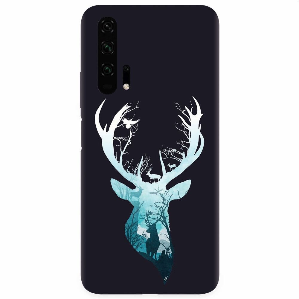 Husa silicon pentru Honor 20 Pro, Cerb