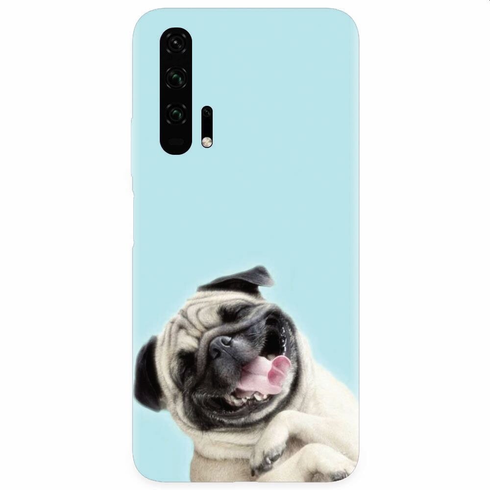 Husa silicon pentru Honor 20 Pro, Happy Dog