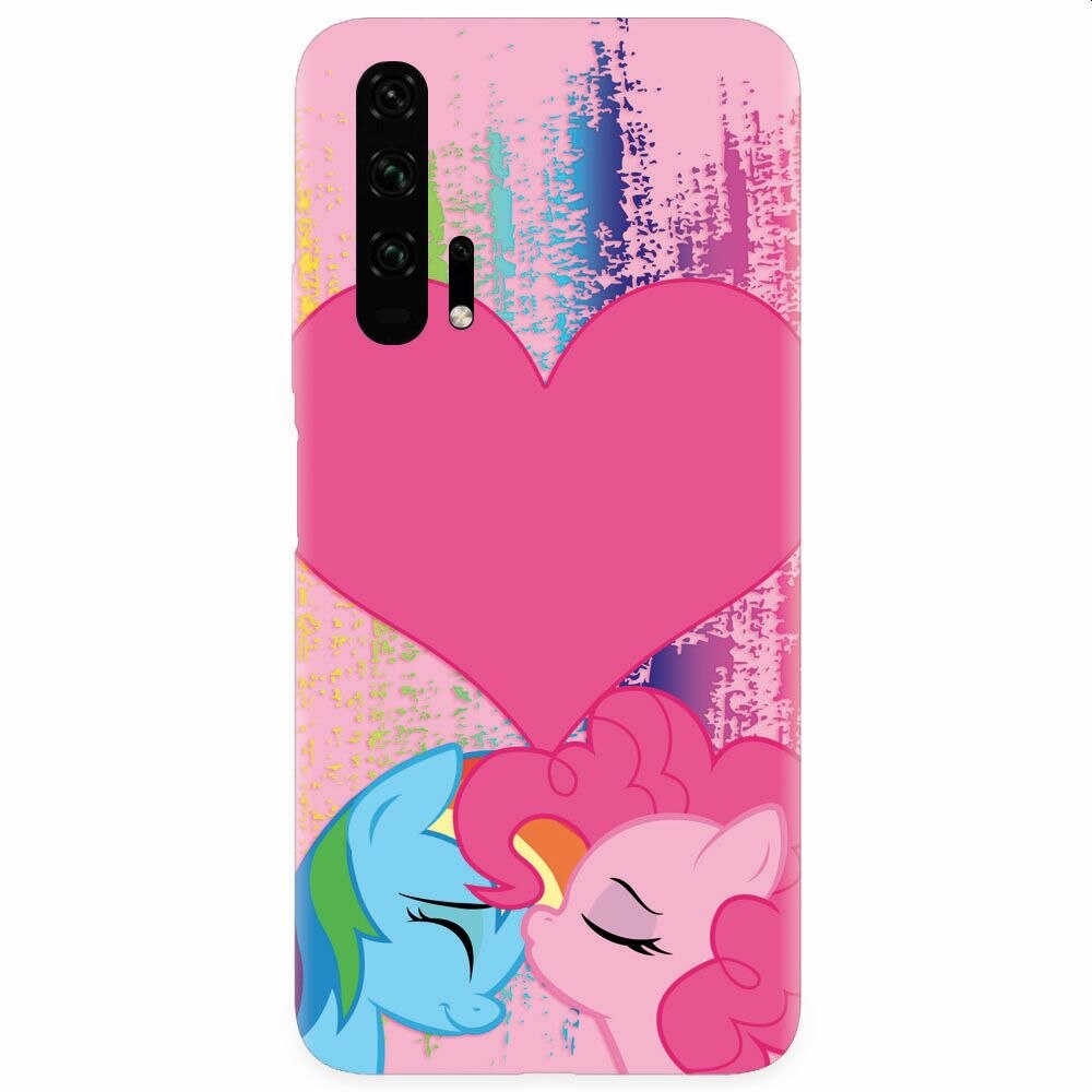 Husa silicon pentru Honor 20 Pro, Pinkie Kiss