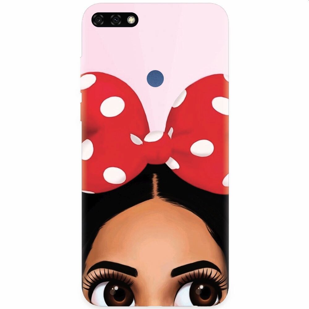 Husa silicon pentru Honor 7C, Anime Art Girl