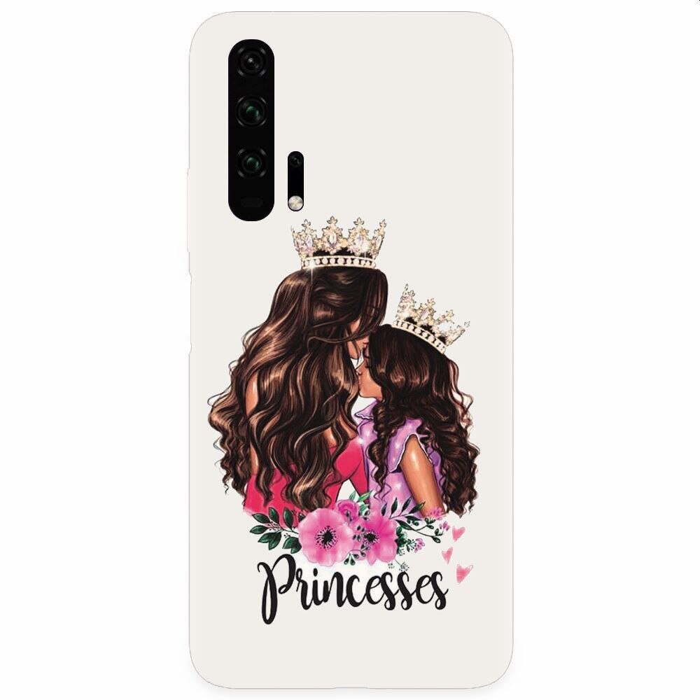 Husa silicon pentru Honor 20 Pro, Princesses