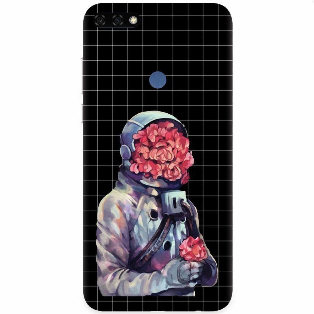 Husa silicon pentru Honor 7C, Astronaut Love