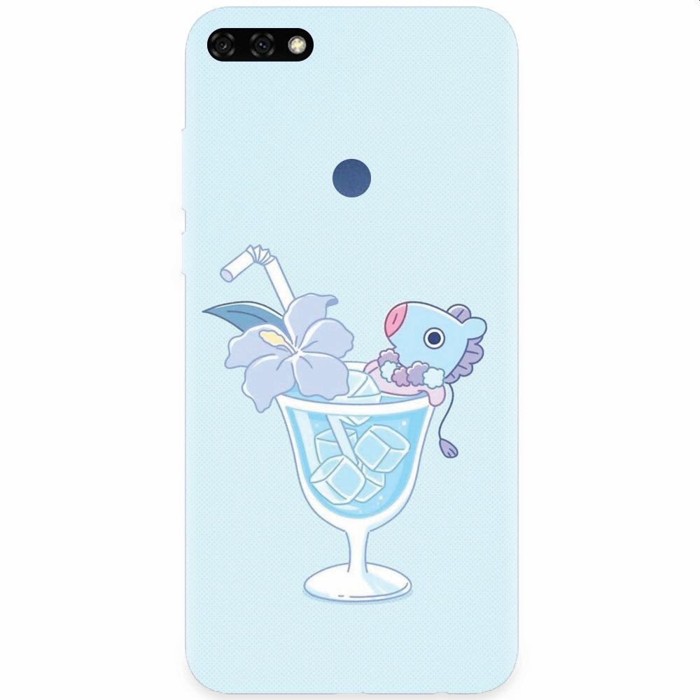 Husa silicon pentru Honor 7C, Coktail