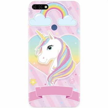Husa silicon pentru Honor 7C, Ponny Personalizat Husa silicon pentru Honor 7C, Ponny Personalizat